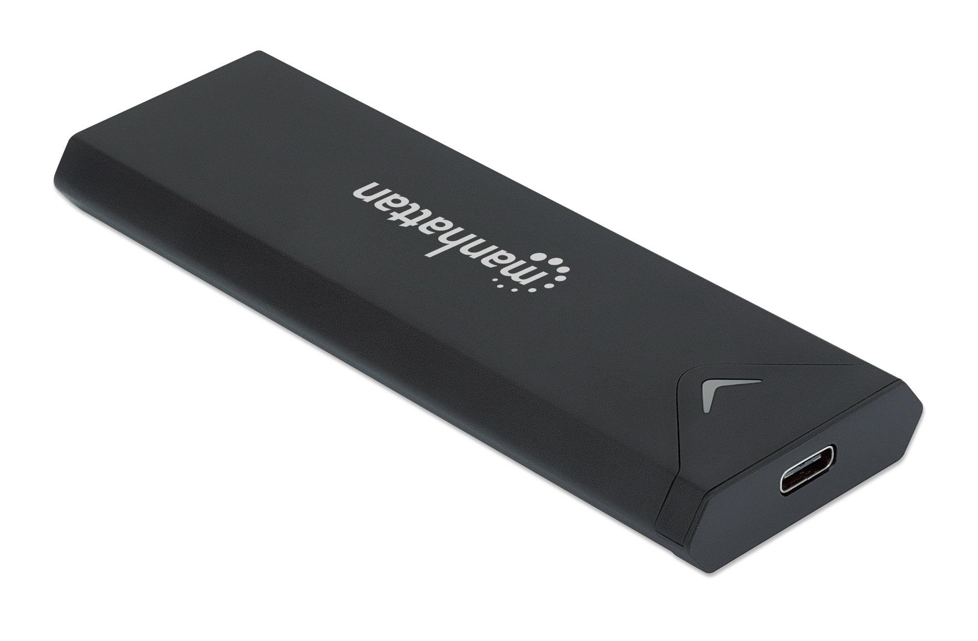 Box Esterno USB 3.2 SSD SATA M.2 NVMe MANHATTAN - immagine 3