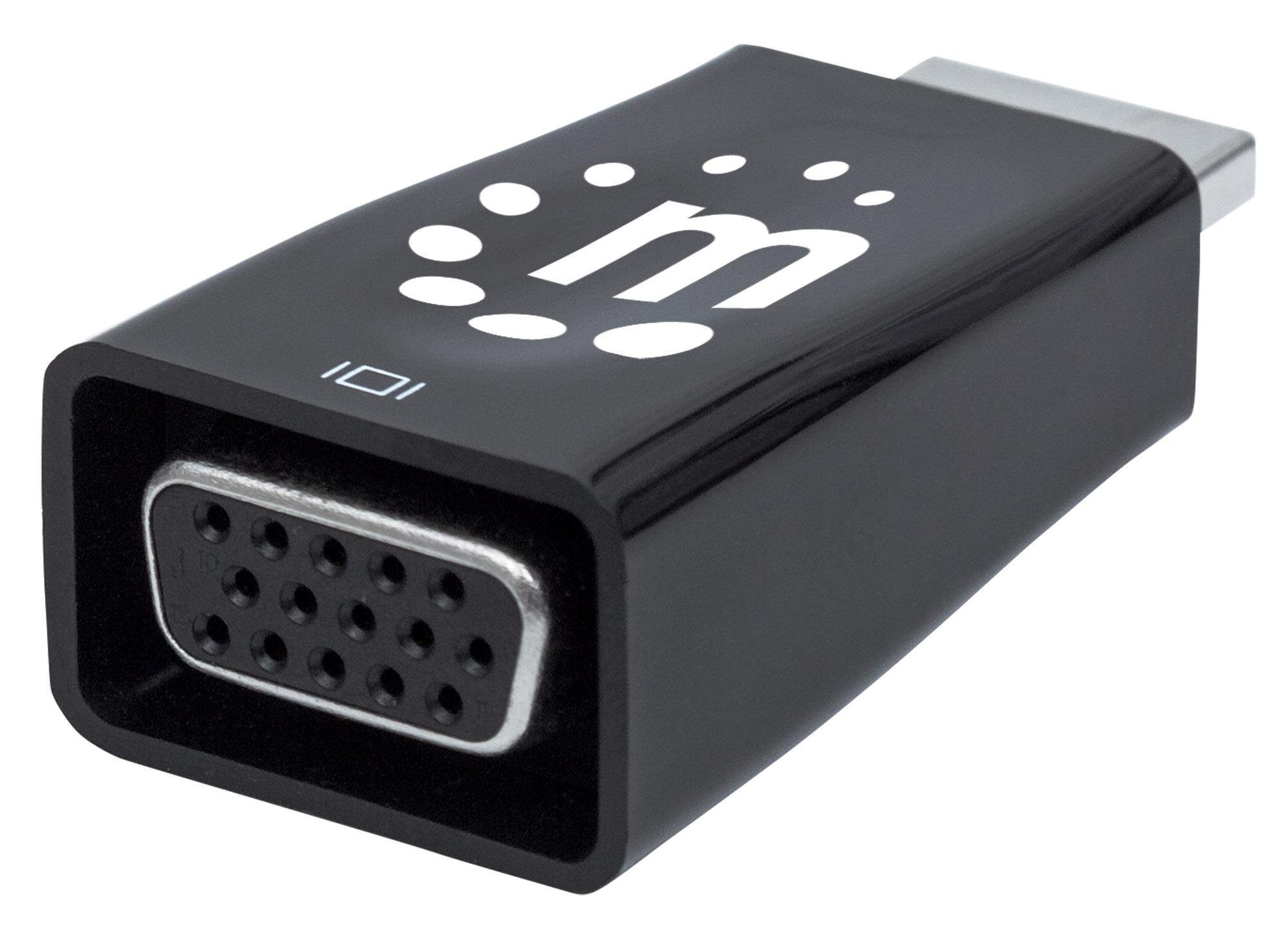 Micro Convertitore HDMI a VGA con Audio MANHATTAN - immagine 2