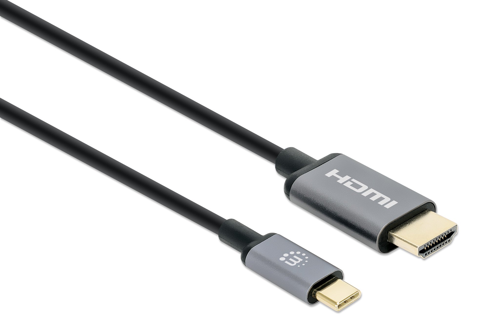 Cavo Adattatore USB-C™ Maschio a HDMI Maschio 1m Nero MANHATTAN - immagine 3