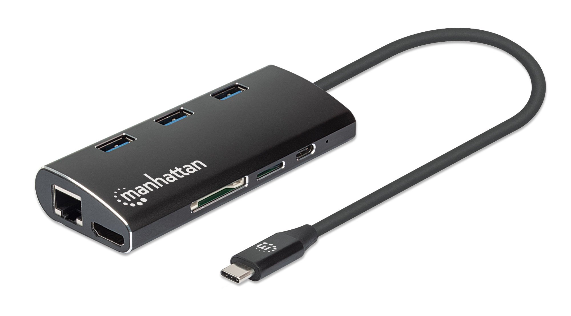 Adattatore USB-C™ SuperSpeed Multiporta MANHATTAN - immagine 3