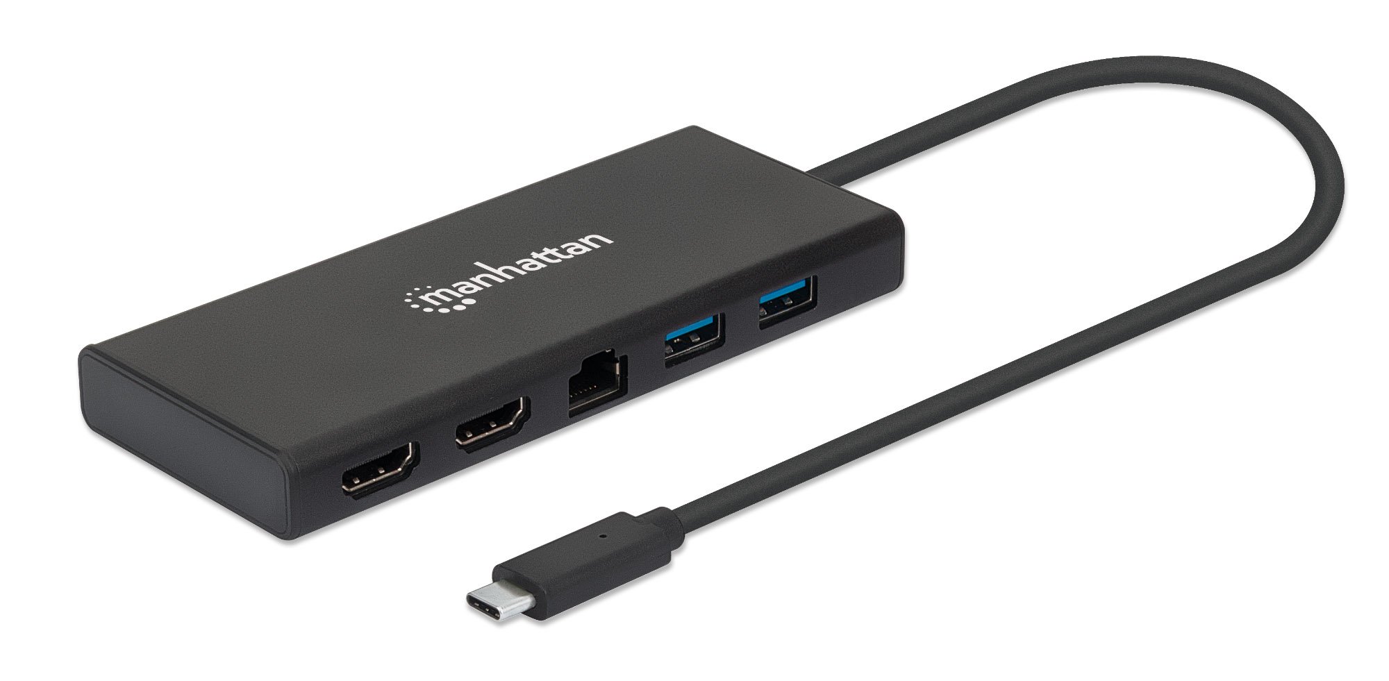 Adattatore USB-C™ SuperSpeed Multiporta a Doppia Porta HDMI MANHATTAN - immagine 3