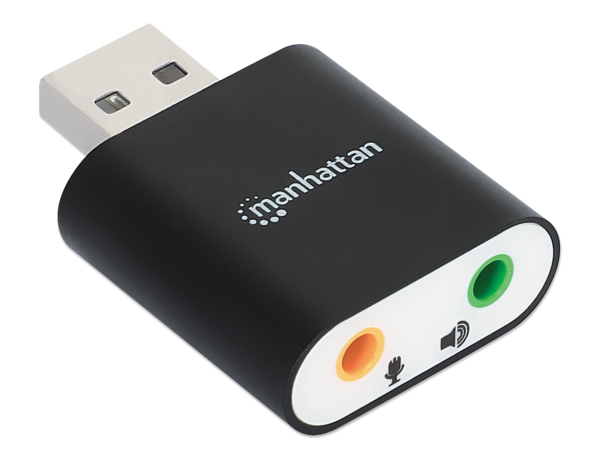 Scheda audio USB Hi-Speed Stereo MANHATTAN - immagine 3