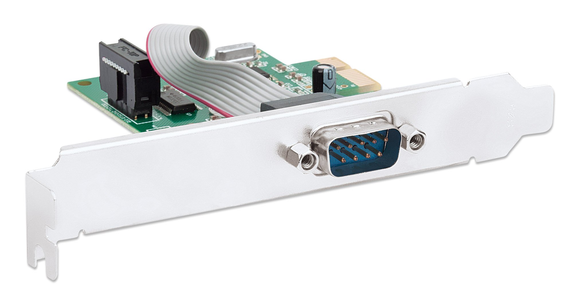 Scheda PCI Express Seriale 1 Porta DB9 M MANHATTAN - immagine 3
