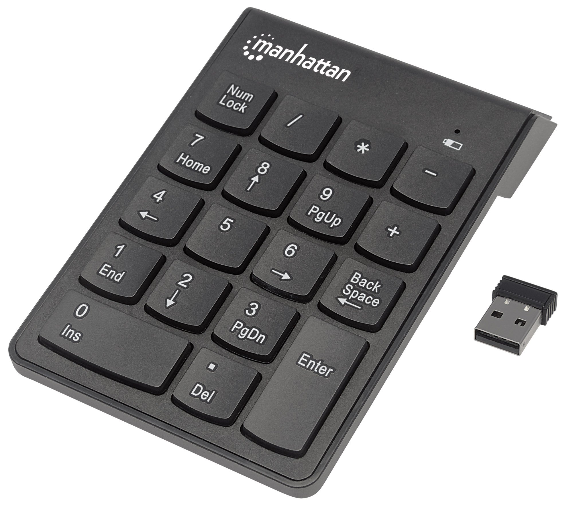 Tastierino Numerico Wireless 18 Tasti MANHATTAN - immagine 3