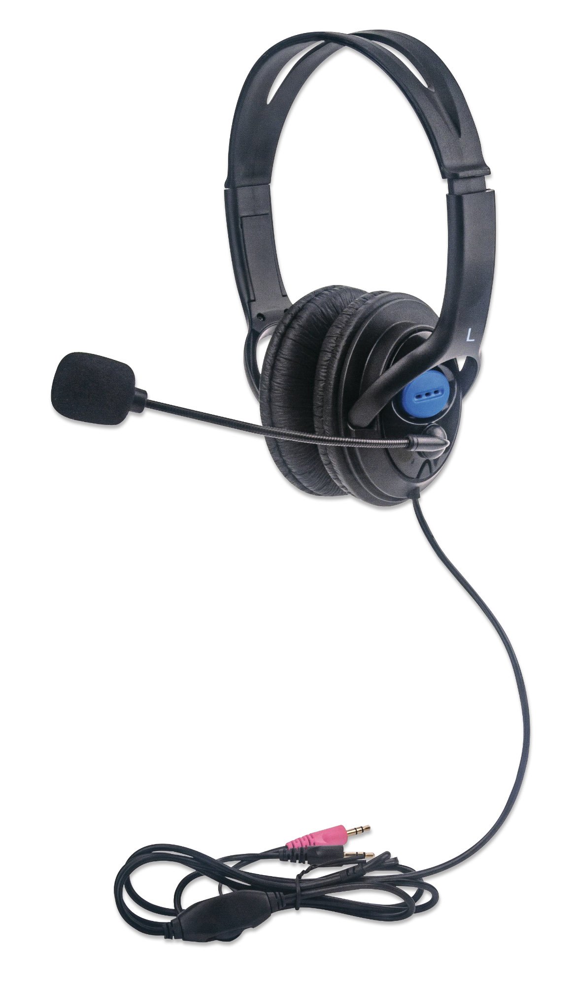 Cuffie Stereo con Microfono Regolabile MANHATTAN - immagine 3