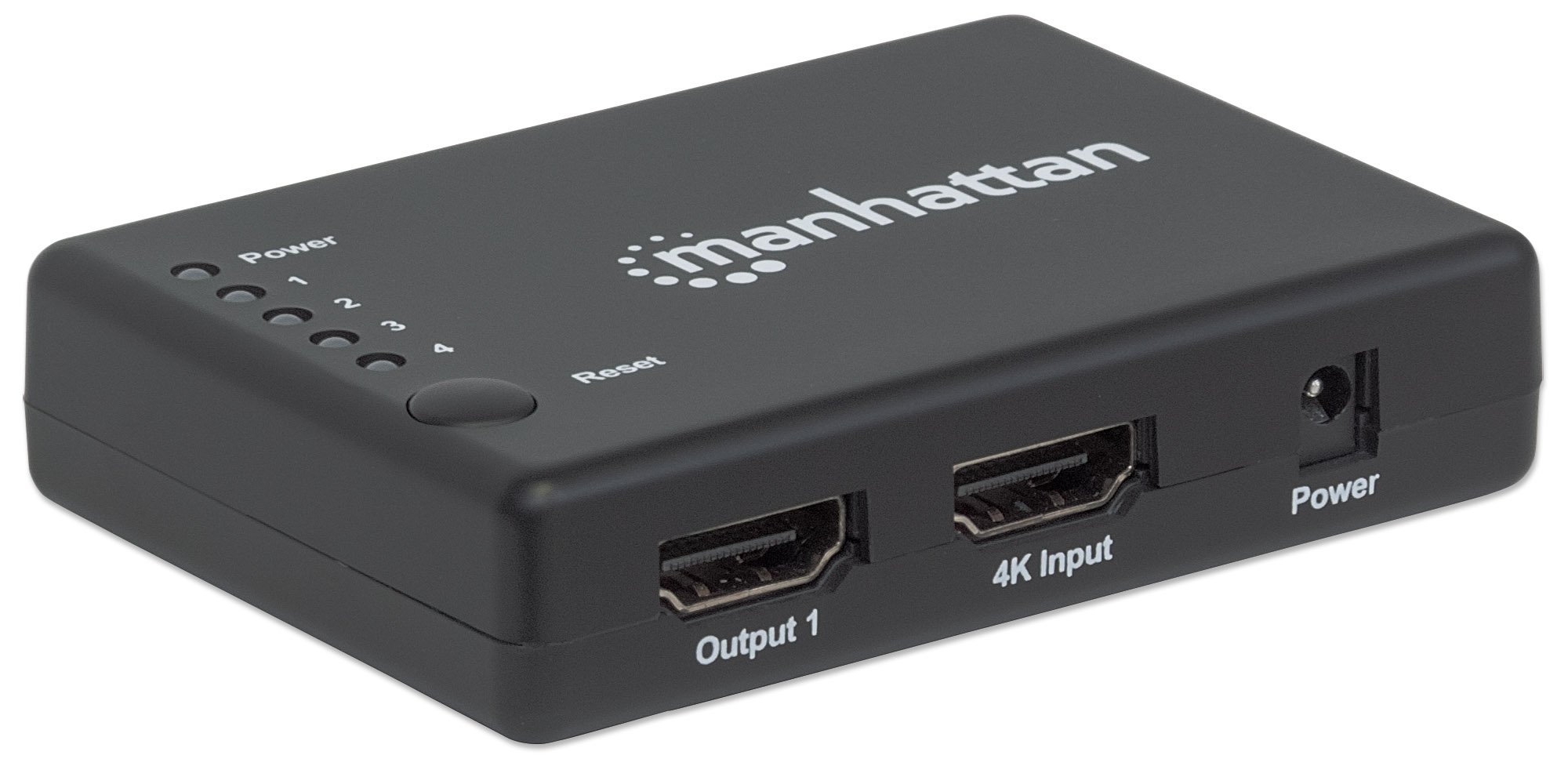 Splitter HDMI 4K UHD 3D con LED 4 vie MANHATTAN - immagine 3
