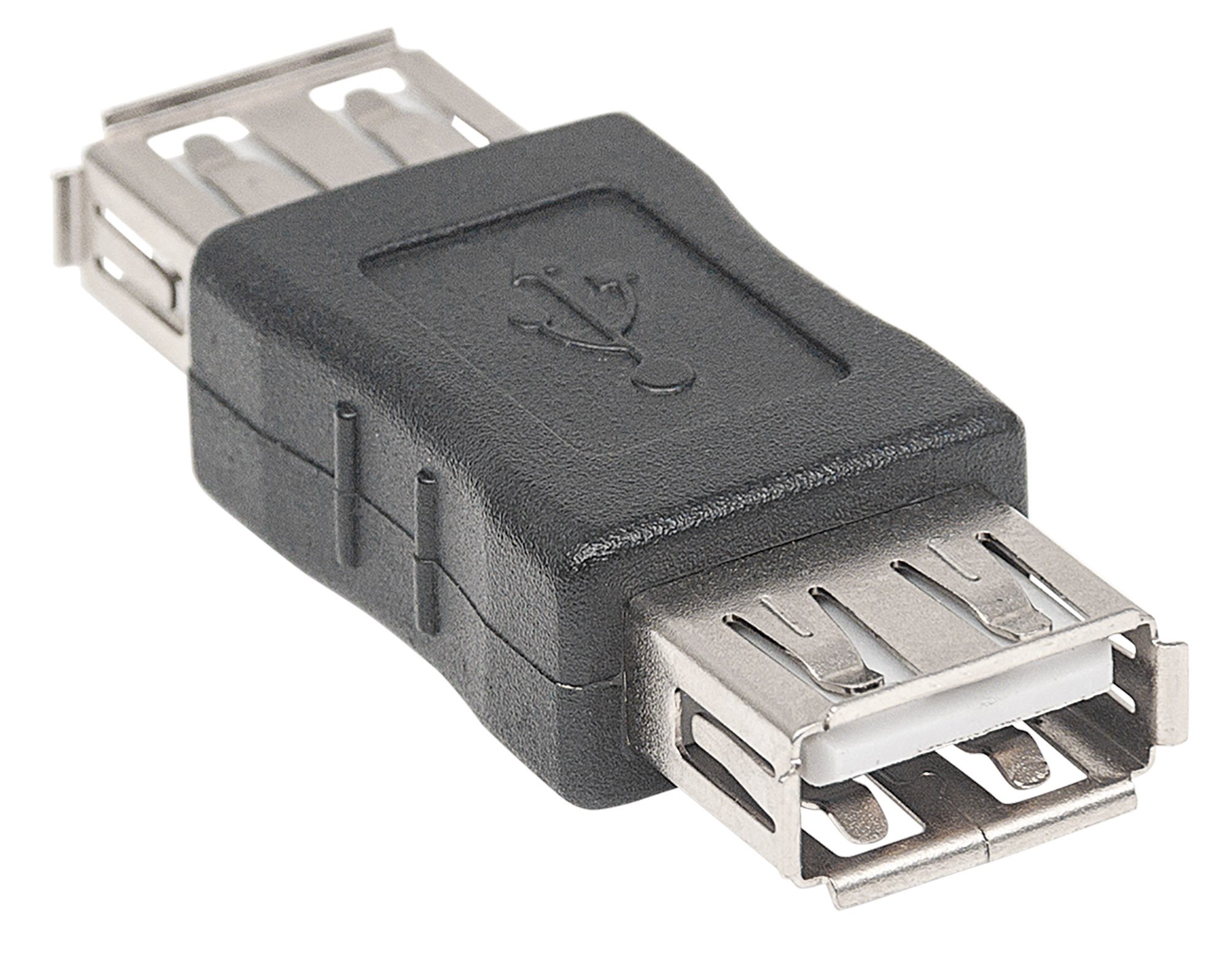 Adattatore USB-A Femmina USB-A Femmina Nero MANHATTAN - immagine 2