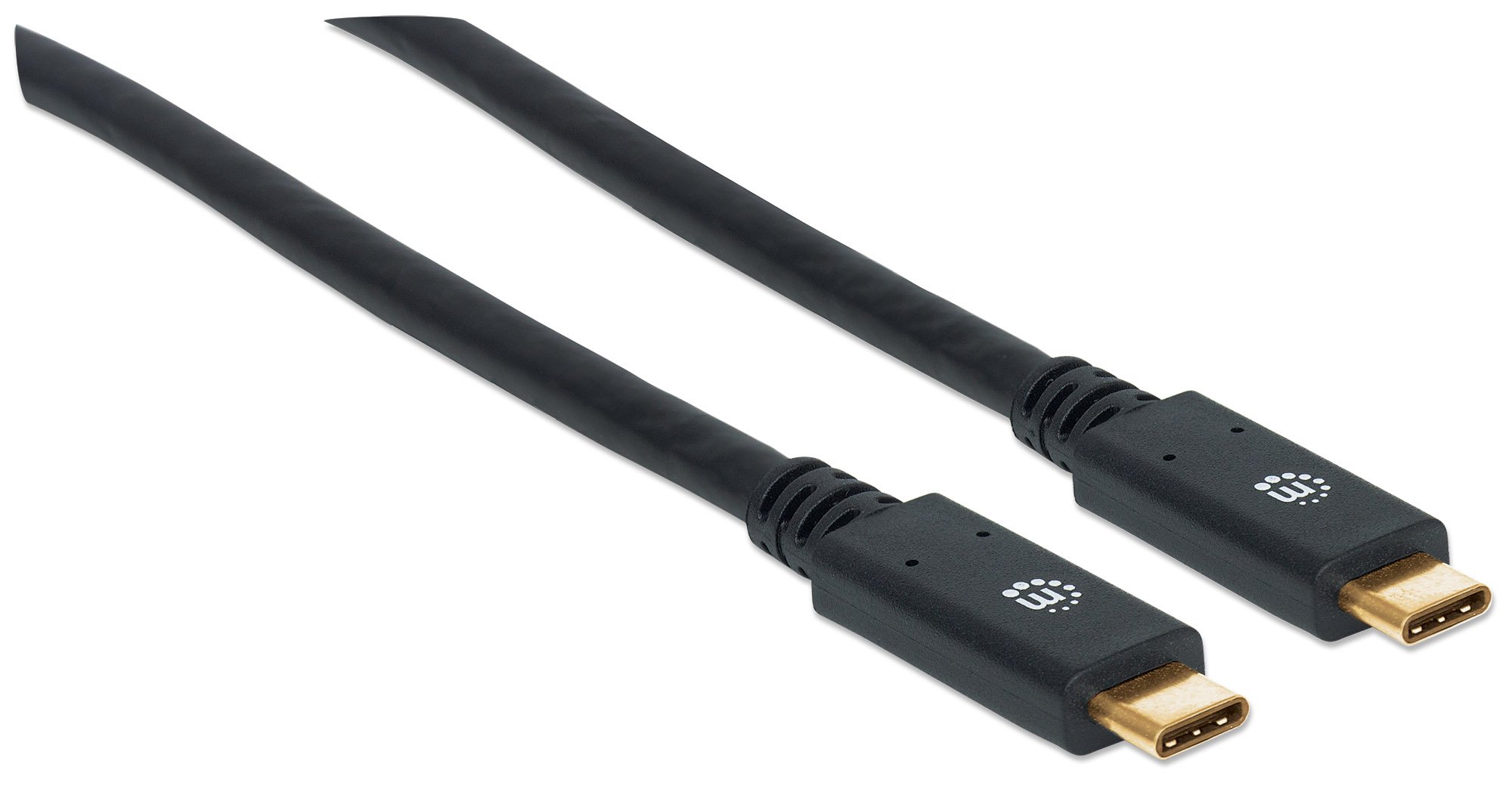 Cavo USB 3.2 Gen 1 SuperSpeed USB-C™ Maschio/Maschio 2m Nero MANHATTAN - immagine 3