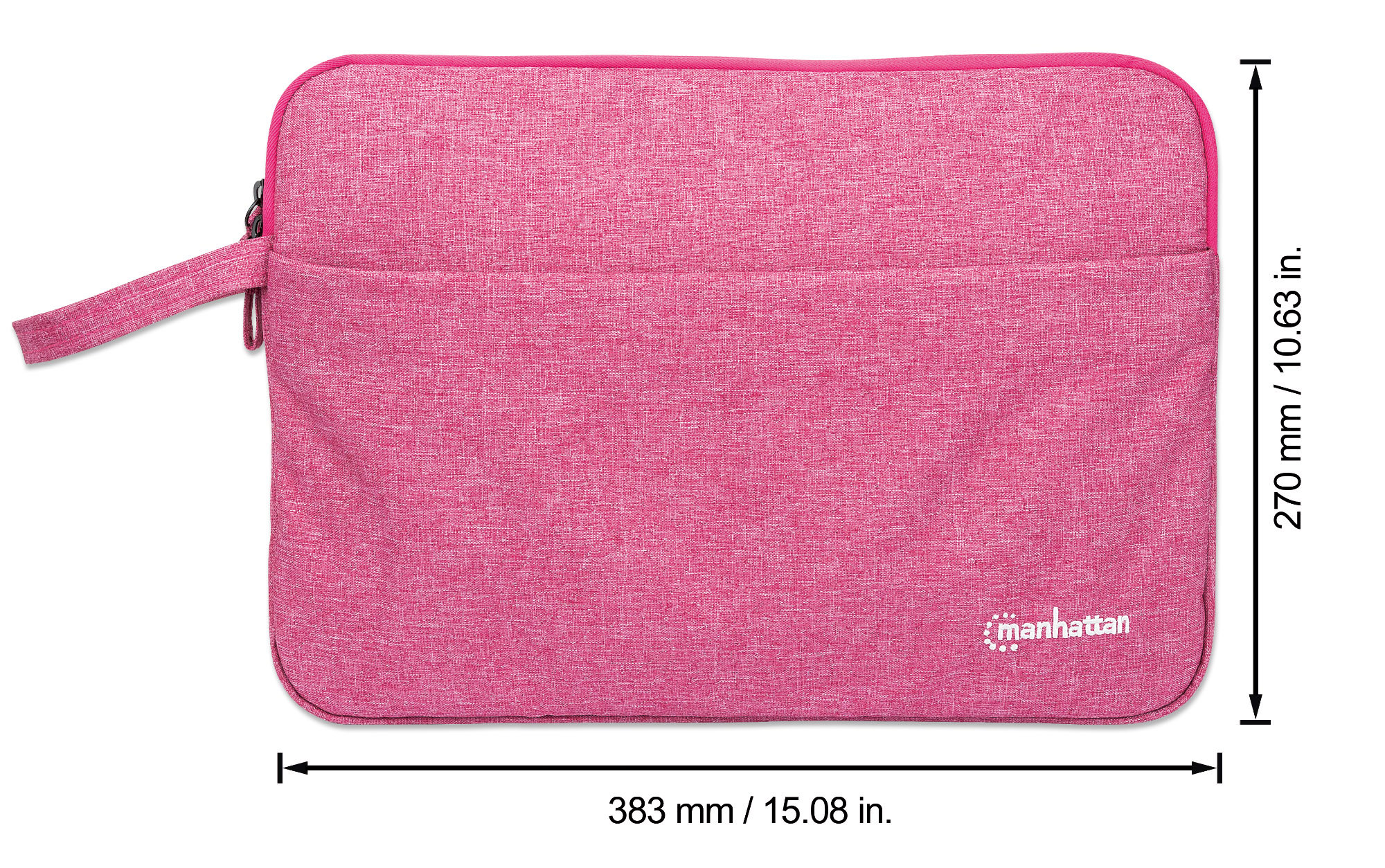 Custodia per Notebook 14.5'' Seattle Rosa MANHATTAN - immagine 3
