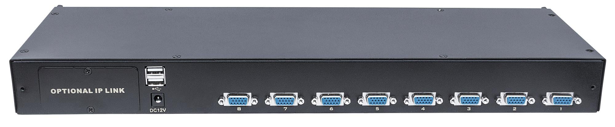 KVM Switch Modulare 8 porte VGA INTELLINET - immagine 3
