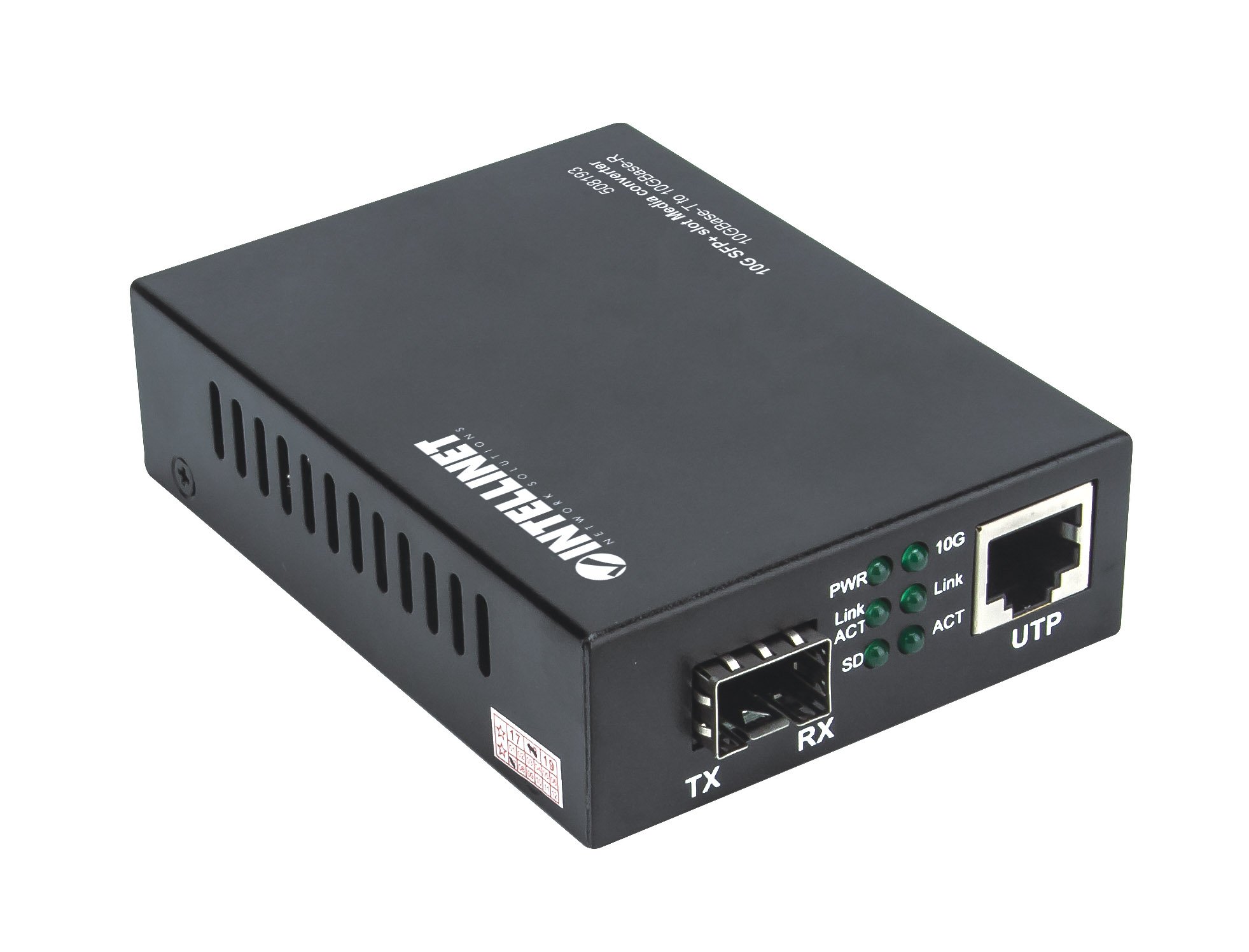 Media Converter 10GBase-T a 10GBase-R INTELLINET - immagine 3