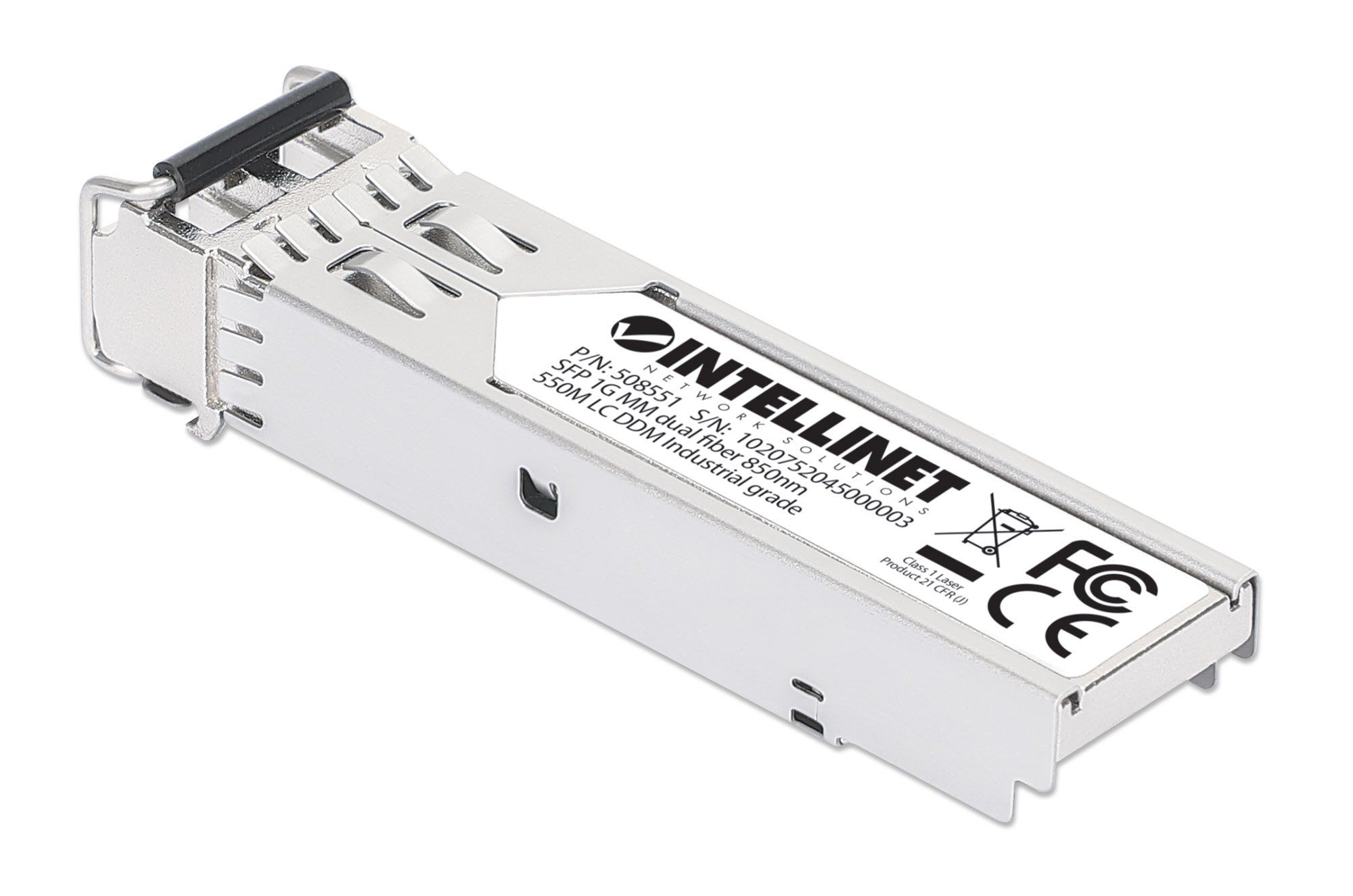 Transceiver Industriale Gigabit Fibra Ottica LC Duplex SFP INTELLINET - immagine 2
