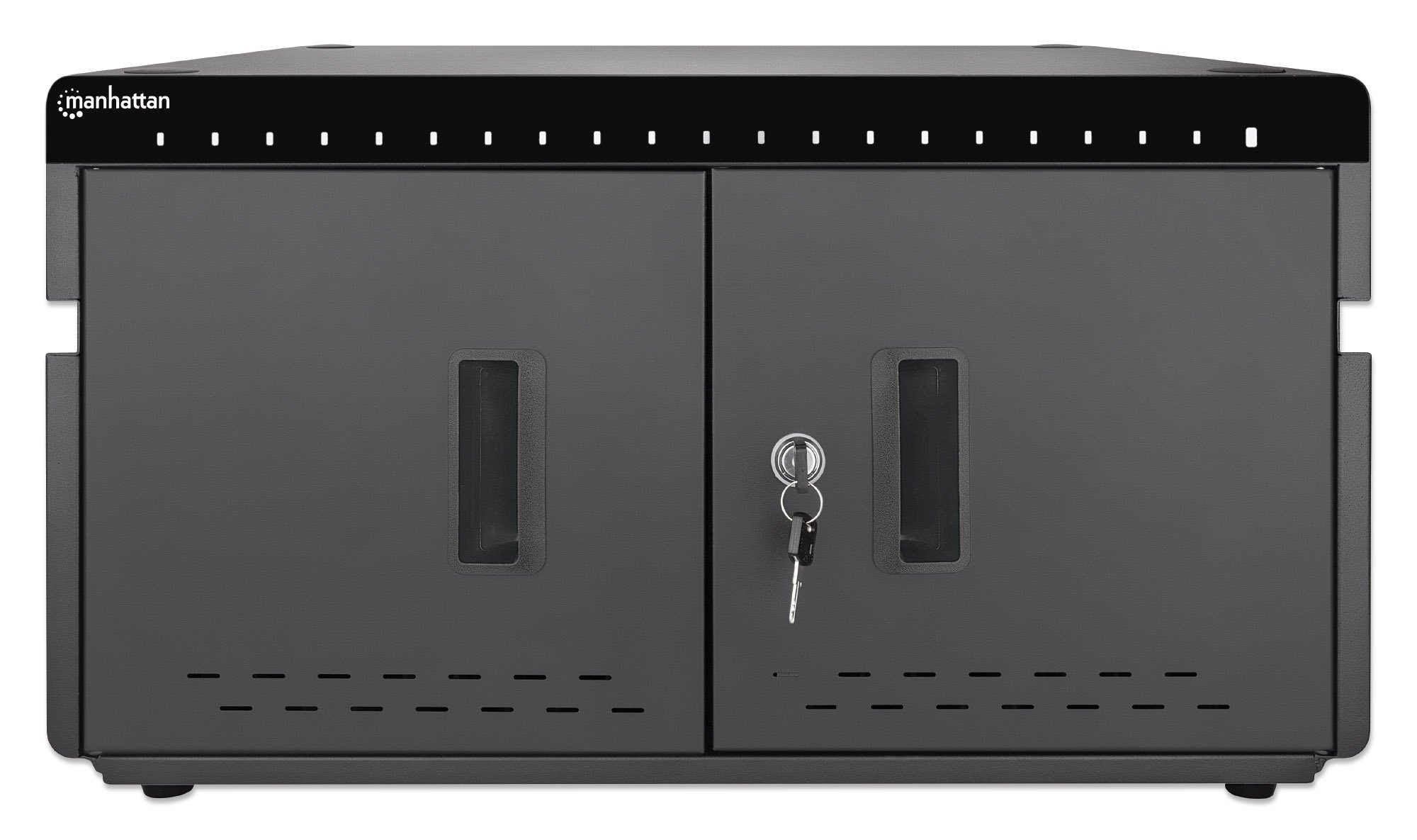 Armadietto Stazione di Ricarica USB-C™ 360W per 20 Smartphone e Tablet fino a 10,2'' MANHATTAN - immagine 3