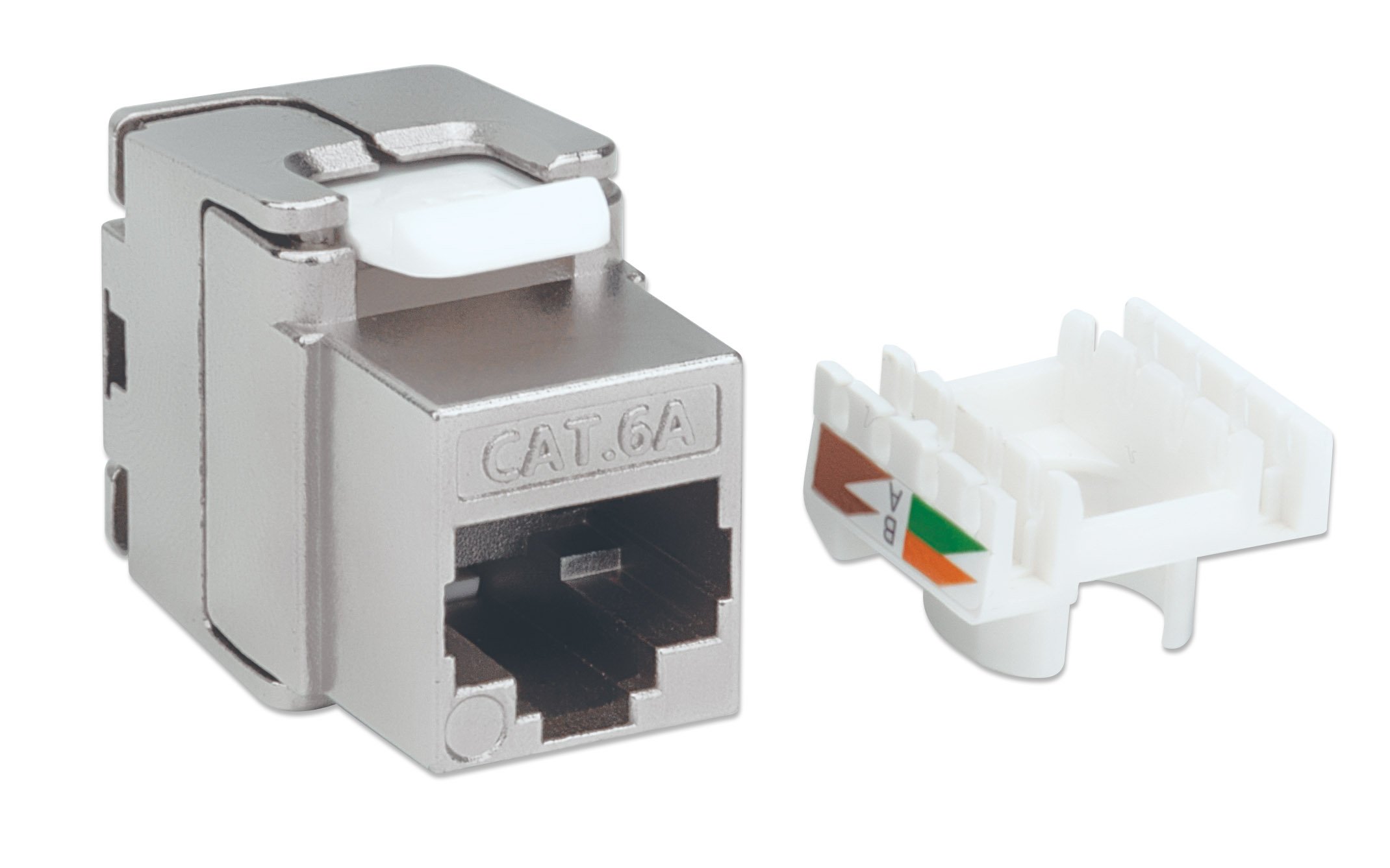 Frutto Keystone Femmina Cat6A STP Toolless INTELLINET - immagine 2