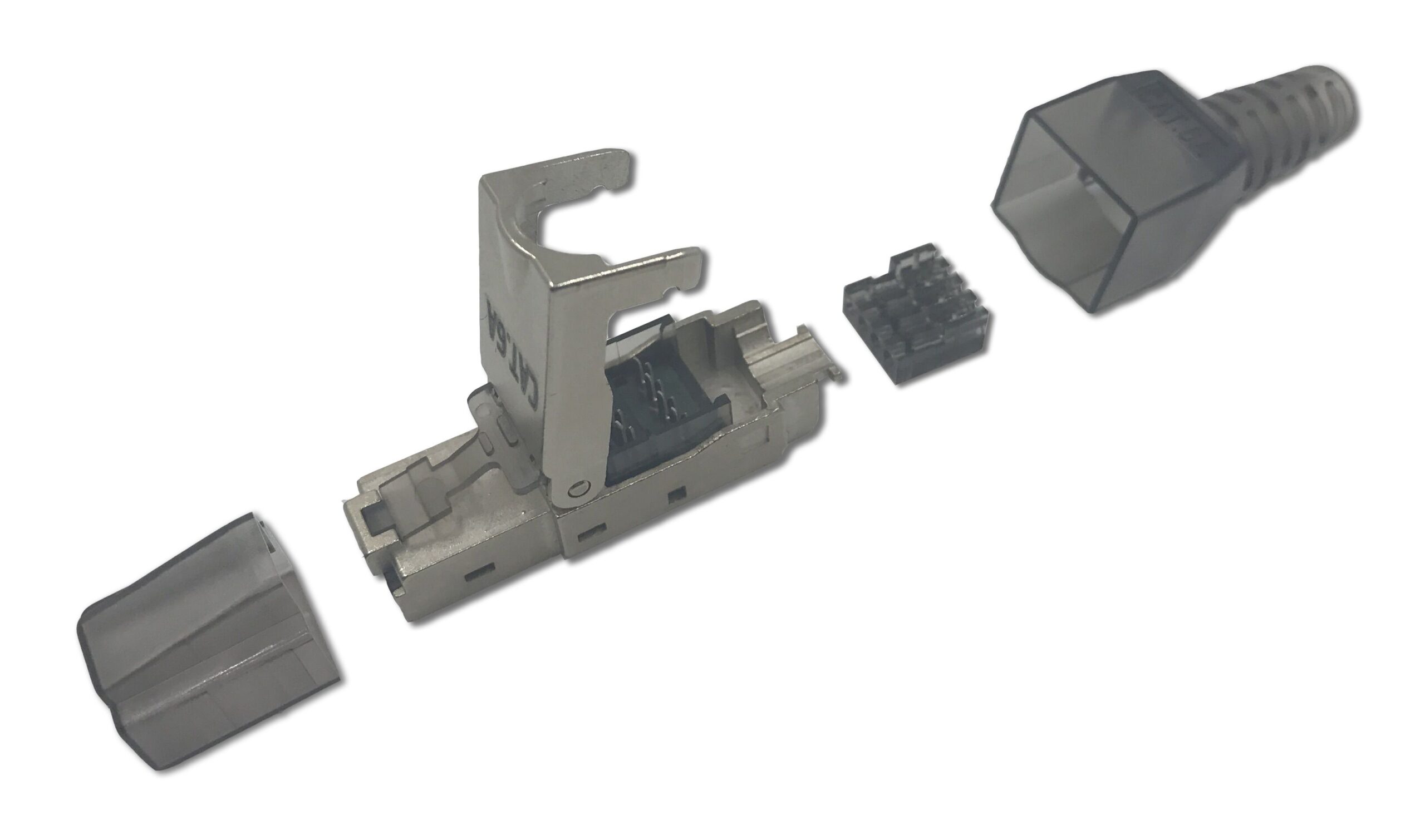 Plug Modulare RJ45 Cat.6A Schermato Toolless TECHLY PROFESSIONAL - immagine 3