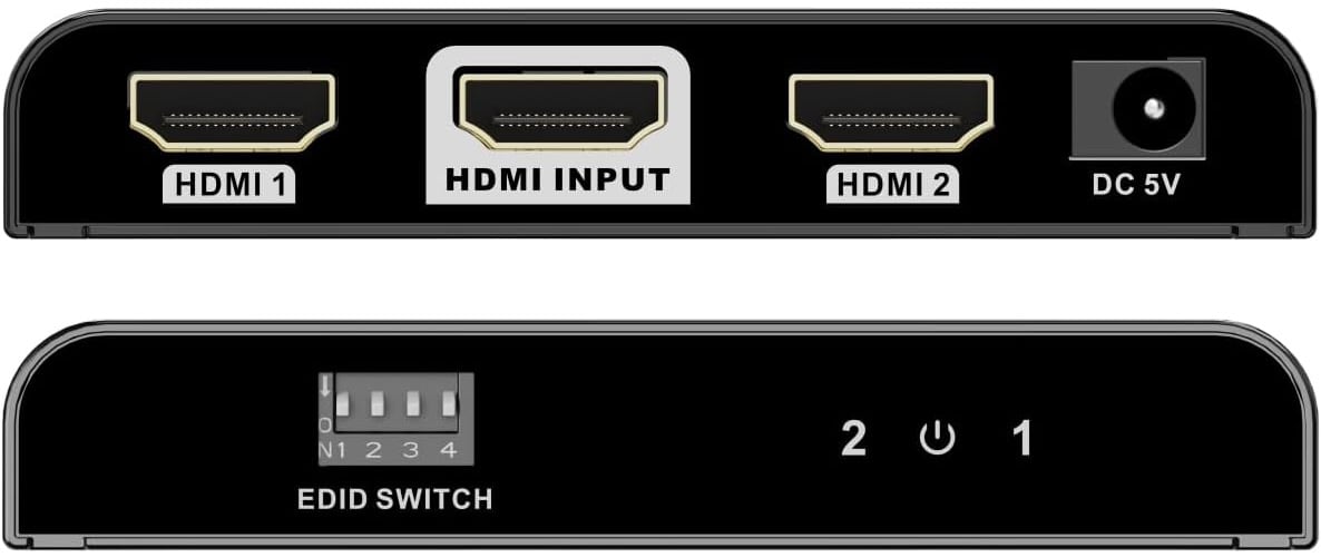 Splitter HDMI2.0 4K 2vie HDR/EDID TECHLY - immagine 2