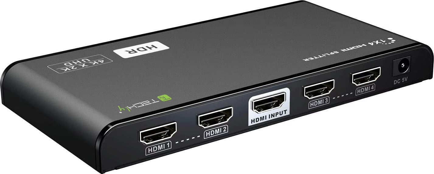 Splitter HDMI2.0 4K 4vie HDR/EDID TECHLY NP - immagine 2