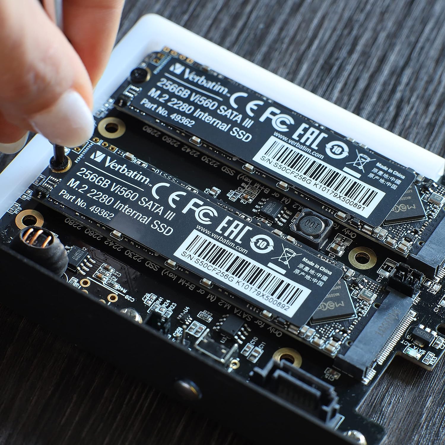 SSD Vi560 Internal SATA III M.2 256GB VERBATIM - immagine 3