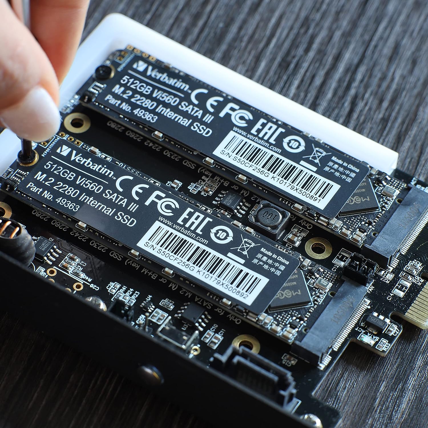 SSD Vi560 Internal SATA III M.2 512GB VERBATIM - immagine 3