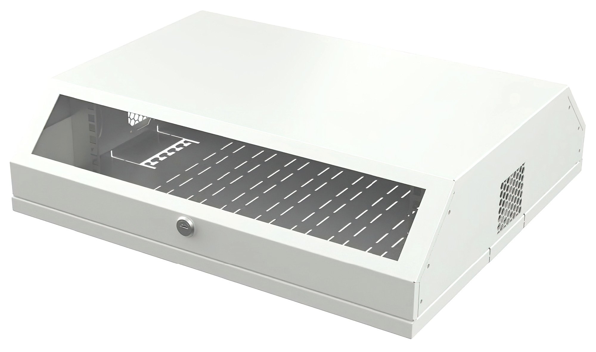 Armadio a muro 19'' Flat 9 Unità Bianco RAL9016 TECHLY PROFESSIONAL