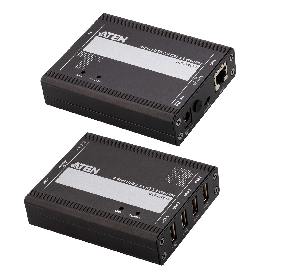 Estensore USB 2.0 CAT 5 a 4 porte (100 m), UCE32100 ATEN