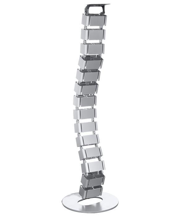 Guaina Raccoglicavi diametro 68mm Lunghezza 800mm Silver LOGILINK