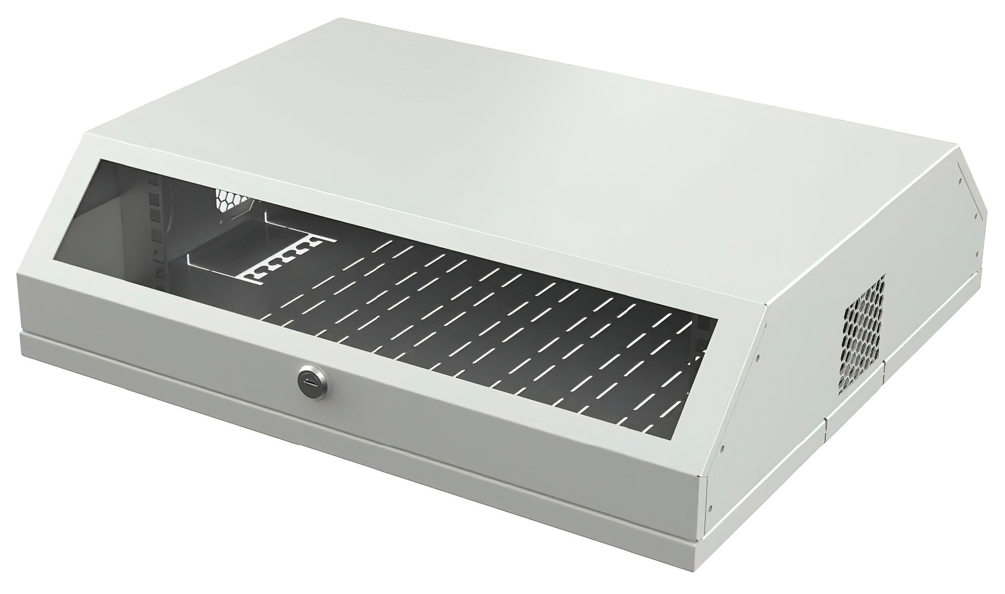 Armadio a muro 19'' Flat 9 Unità Grigio TECHLY PROFESSIONAL
