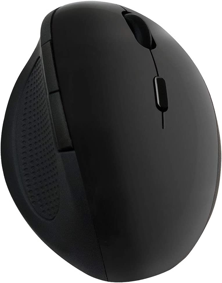 Mouse Ottico Ergonomico Wireless 1600dpi Nero LOGILINK - immagine 6