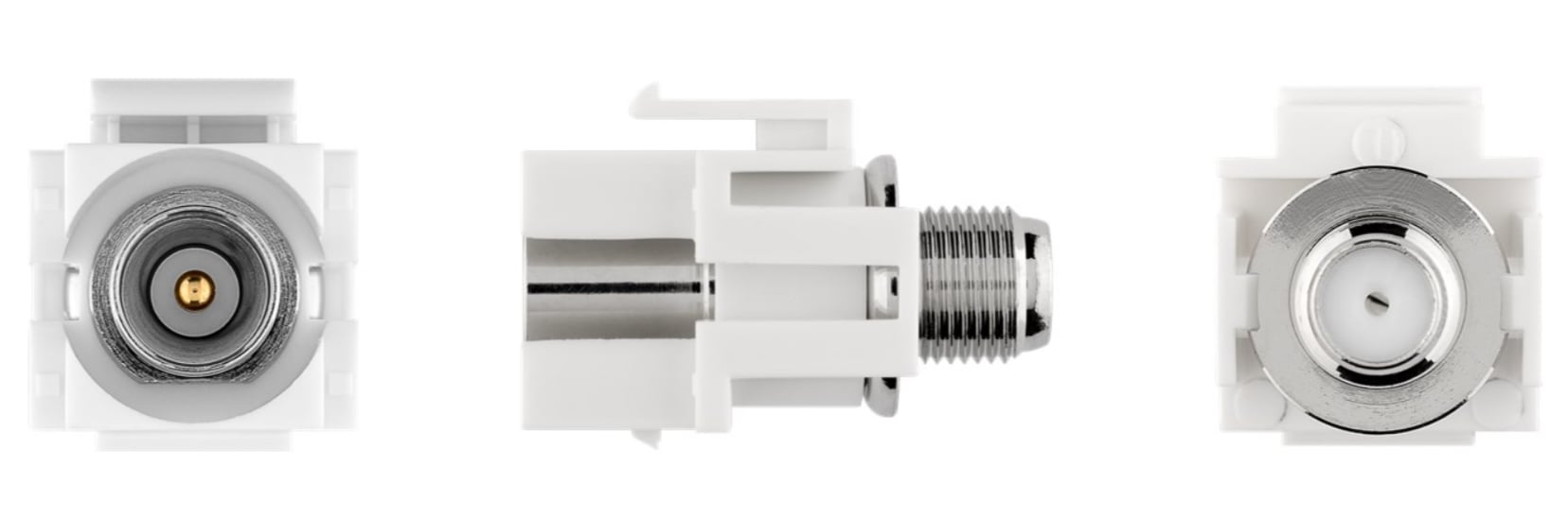 Modulo Keystone SAT Antenna Montaggio ad Incasso Coassiale M GOOBAY - immagine 7