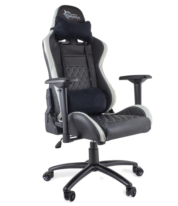 Sedia da Gioco Nitro-GT WHITE SHARK
