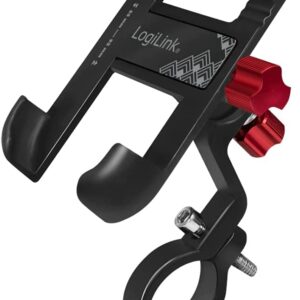Supporto da Bicicletta per Smartphone 3,5''-7'' Fissaggio Angolato LOGILINK