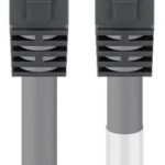 Cavo di rete Patch in rame Cat. 8.1 Grigio SFTP LSZH 1m GOOBAY