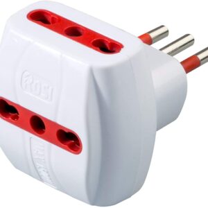 Adattatore Triplo Spina 2P+T Presa Bipasso 2P+T ROSI