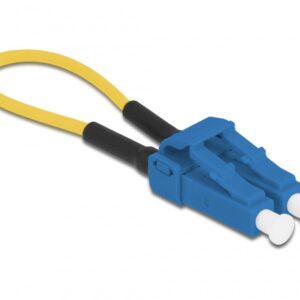 Cavo di Prova Accoppiatore Loopback Fibra Ottica Monomodale LC/UPC DELOCK
