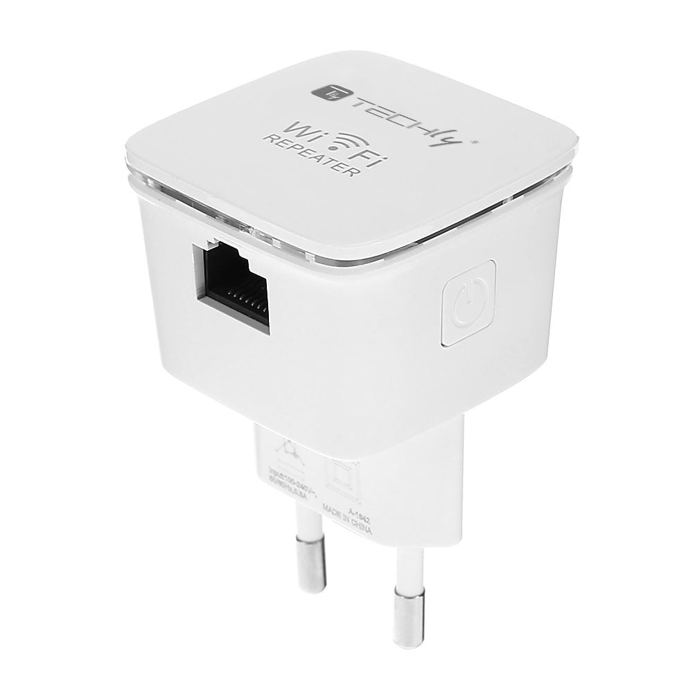 Mini Ripetitore Wireless 300Mbps Amplificatore da Muro Repeater7 TECHLY - immagine 5