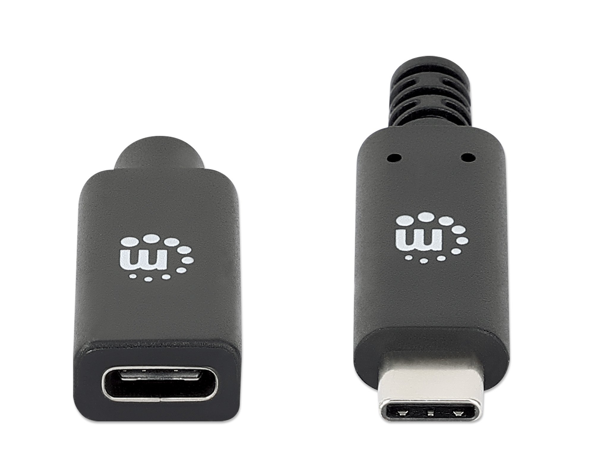 Cavo prolunga USB 3.2 Gen 2 SuperSpeed+ USB-C™ Maschio/Femmina 0,5m Nero MANHATTAN - immagine 4