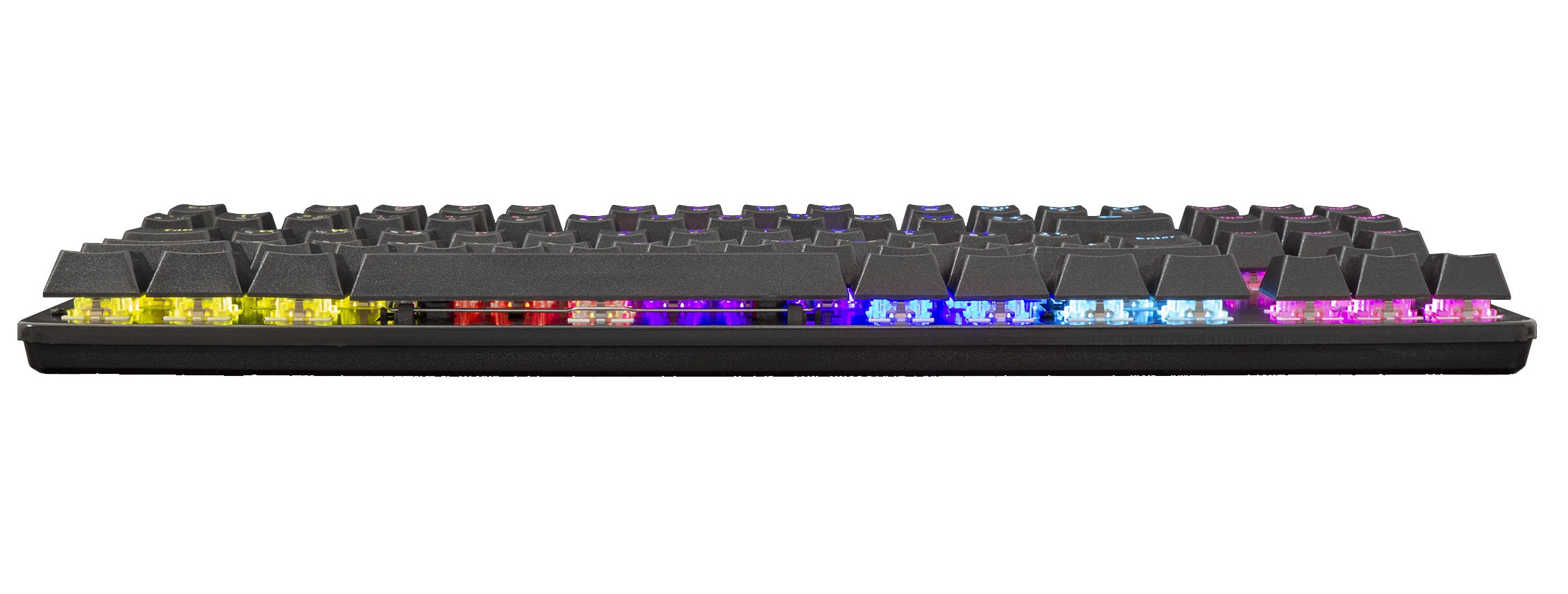 Tastiera Gaming Meccanica in Metallo RGB LED GK-1925 WHITE SHARK - immagine 4