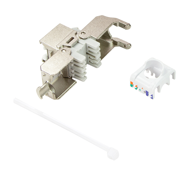 Frutto Keystone Cat.6A STP AWG22-24 16,8 mm LOGILINK - immagine 4