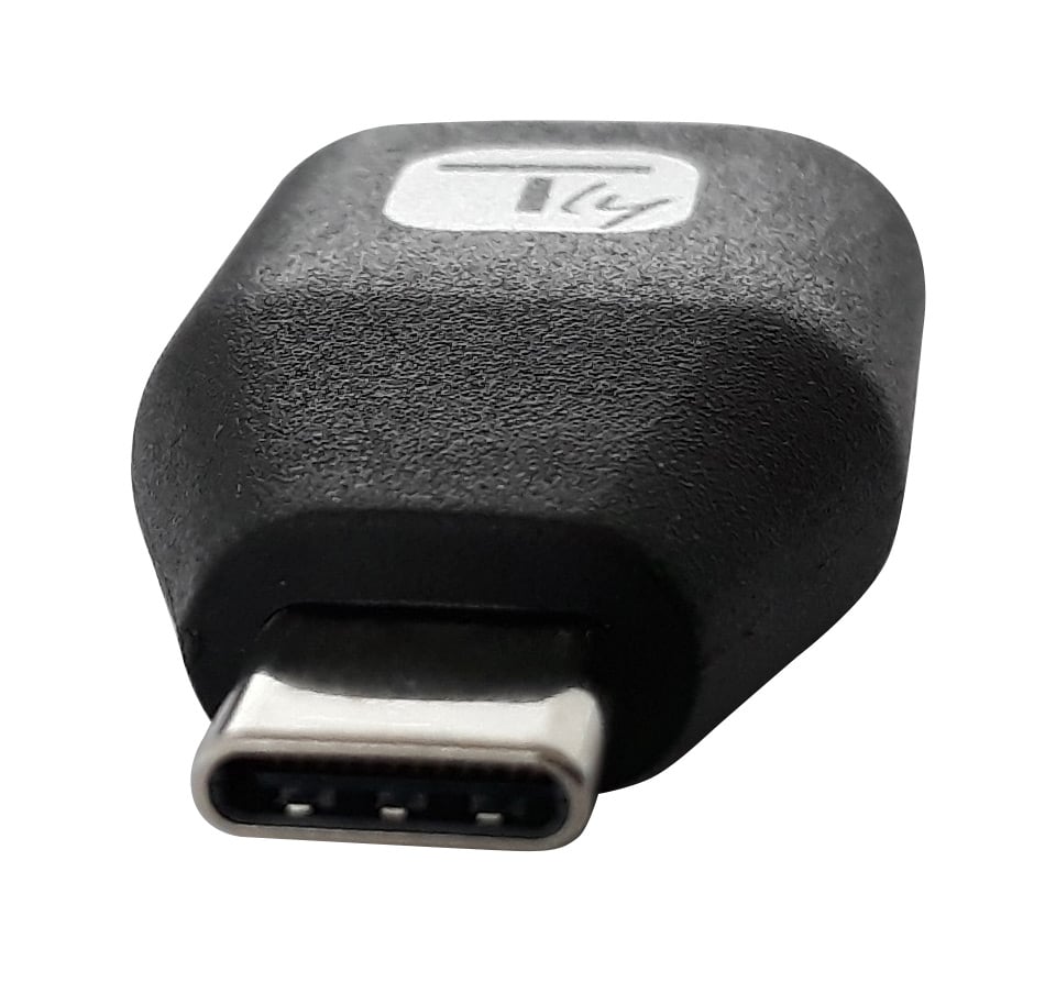 Adattatore Convertitore USB-C™ Maschio a USB-A Femmina OTG Nero TECHLY - immagine 4
