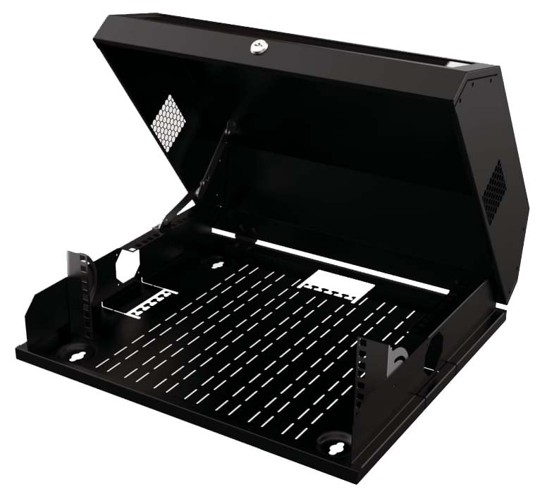 Armadio a muro 19'' 8 Unità Nero TECHLY PROFESSIONAL - immagine 3