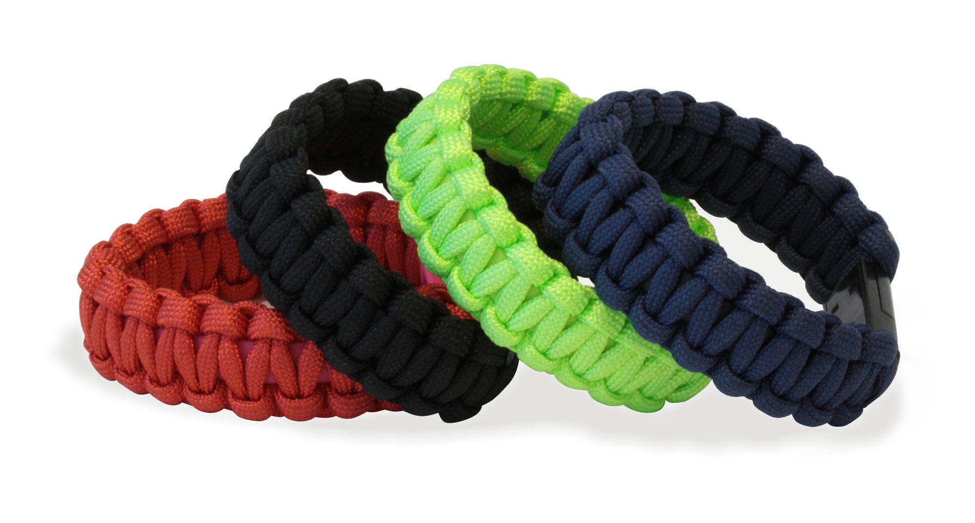 Bracciale Paracord con Micro USB Nero MANHATTAN - immagine 4