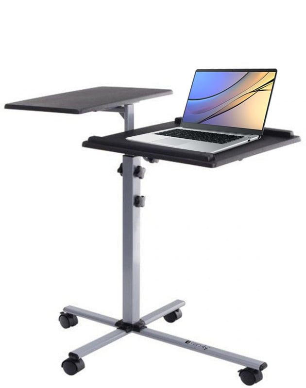 Carrello per Proiettore e Notebook a Due Ripiani Regolabile in Altezza TECHLY - immagine 4