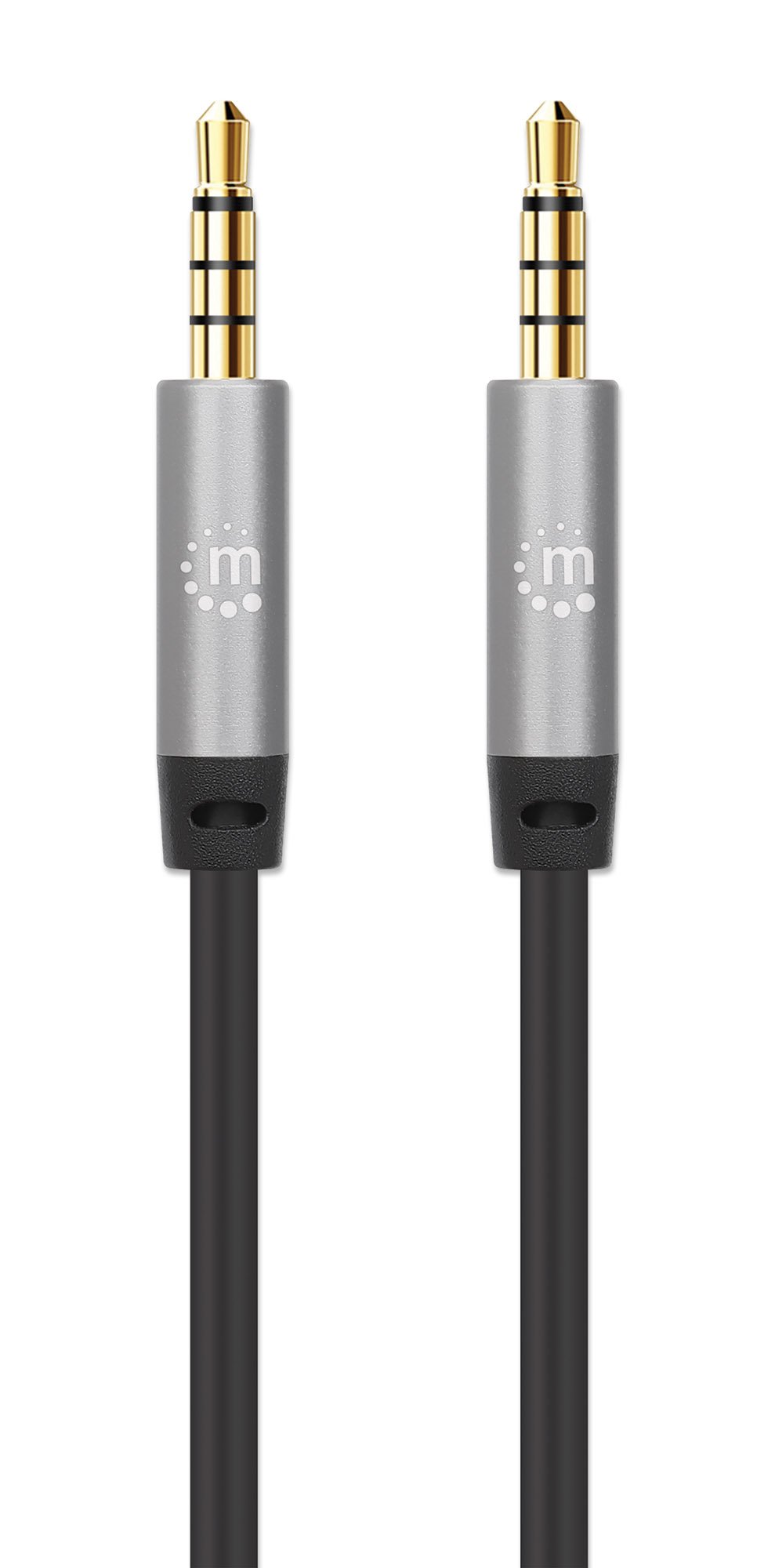Cavo Audio Stereo AUX 3.5mm Alta Qualità M/M 3m MANHATTAN - immagine 4