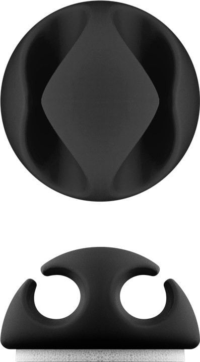 Clip Fermacavo Set da 5 pz Varie Misure Nero GOOBAY - immagine 4