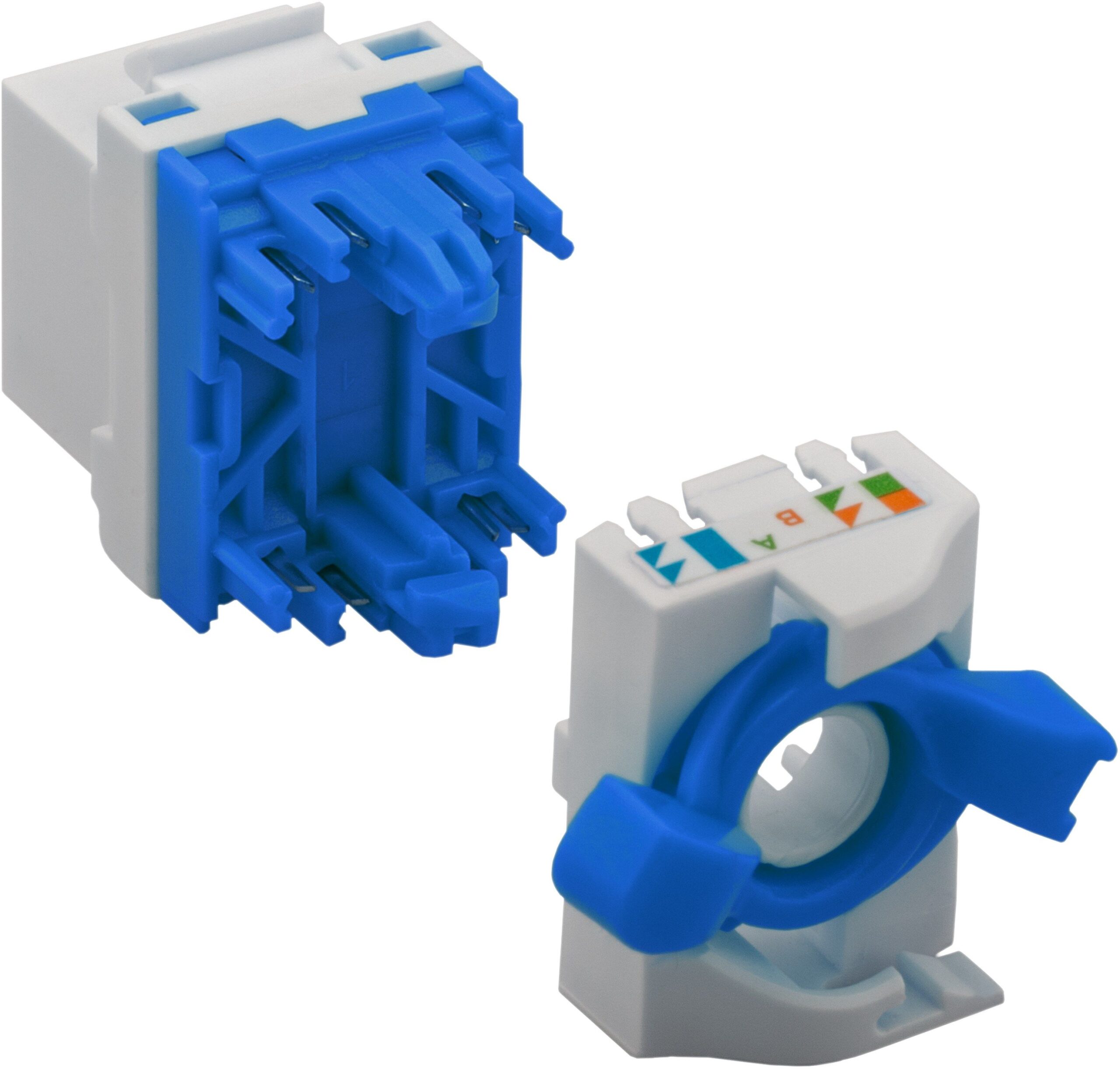 Frutto Keystone RJ45 Cat.6 UTP Tooless TECHLY PROFESSIONAL - immagine 4