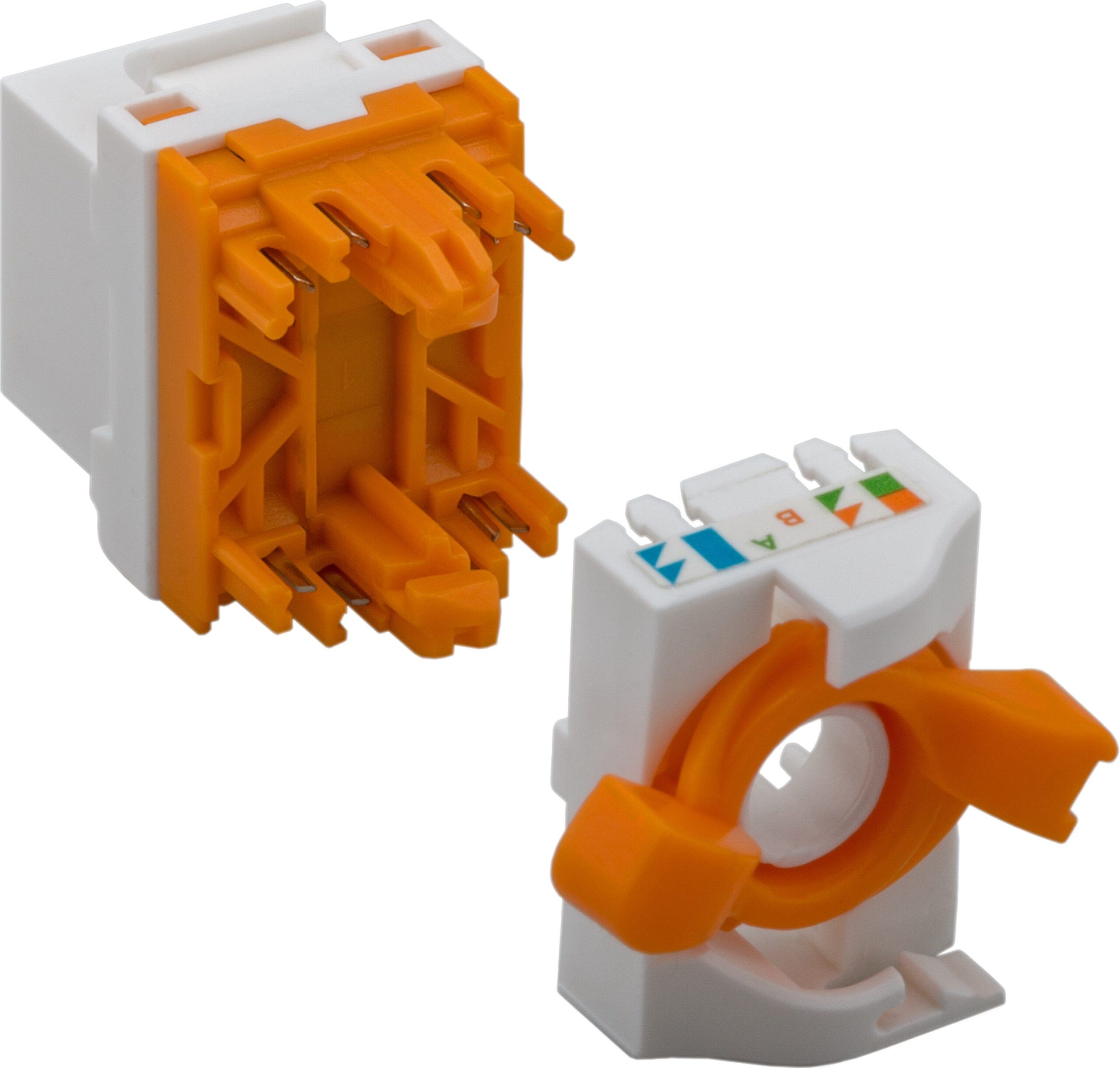 Frutto Keystone RJ45 Cat.6A UTP Tooless TECHLY PROFESSIONAL - immagine 4