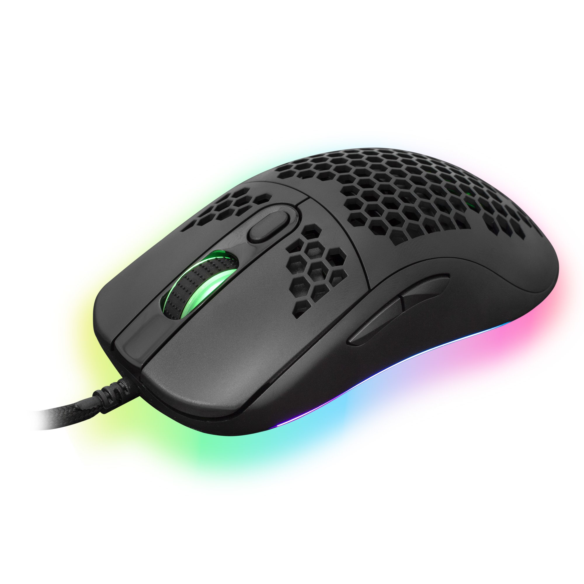 Gaming Mouse Galahad RGB 6D 6400 dpi nero WHITE SHARK - immagine 4
