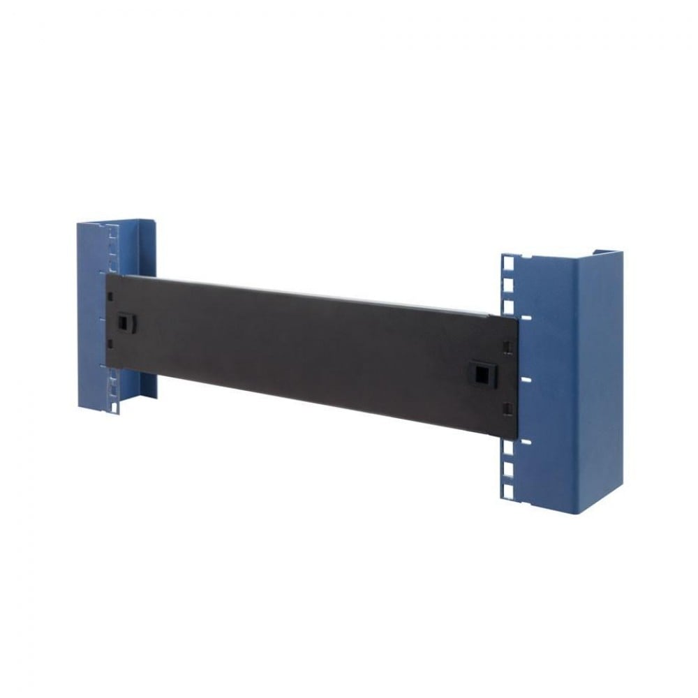 Pannello Cieco Toolless a Clip per Armadi Rack 19'' 2U Nero TECHLY PROFESSIONAL - immagine 4
