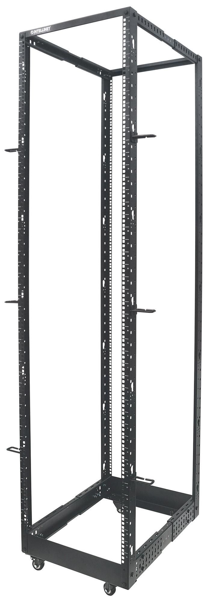 Open Frame Rack 19'' 4 Montanti 45U con profondità regolabile INTELLINET - immagine 4