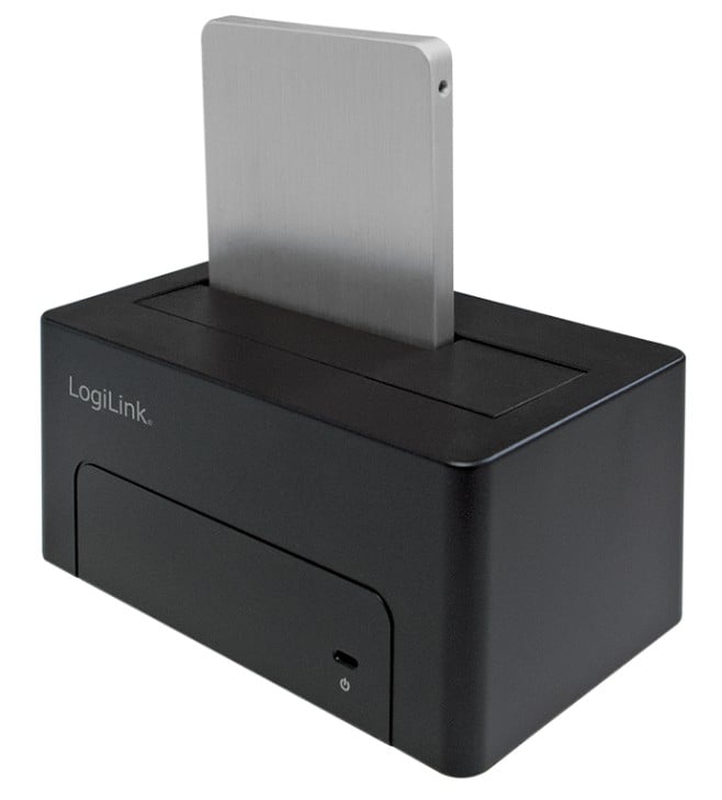 Docking Station USB3.1 Gen2 per HDD/SSD SATA da 2.5''/3.5'' Nero LOGILINK - immagine 4